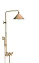 AXOR-HG-AXOR-Showers-Front-Showerpipe-mit-Thermostat-und-Kopfbrause-240-2jet-Brushed-Bronze-26020140 gallery number 1
